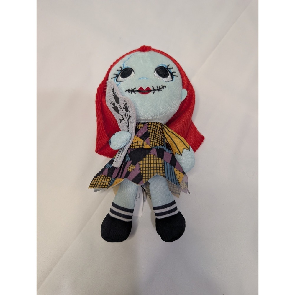 Disney Nightmare Before Christmas Sally W/ Sparkle Flower Plush Toy Just Play 8"